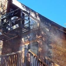 Log Home Surface Stripping And Staining In Jasper GA 25